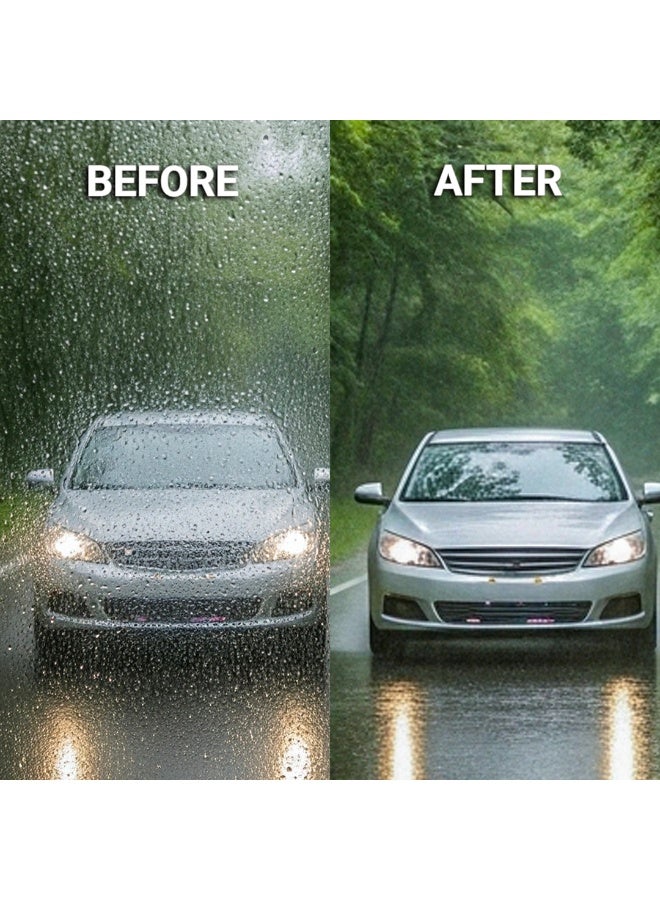 عبوة EMTC مكوّنة من شفرتي مسّاحات مسطّحة بدون إطار – مناسبة لجميع الفصول – ملاءمة عالمية – مقاس 20 بوصة - Image 4